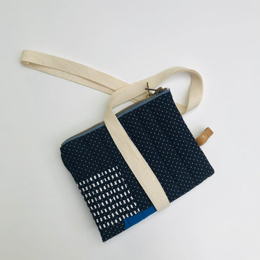 Quilted Purse Twin Zip