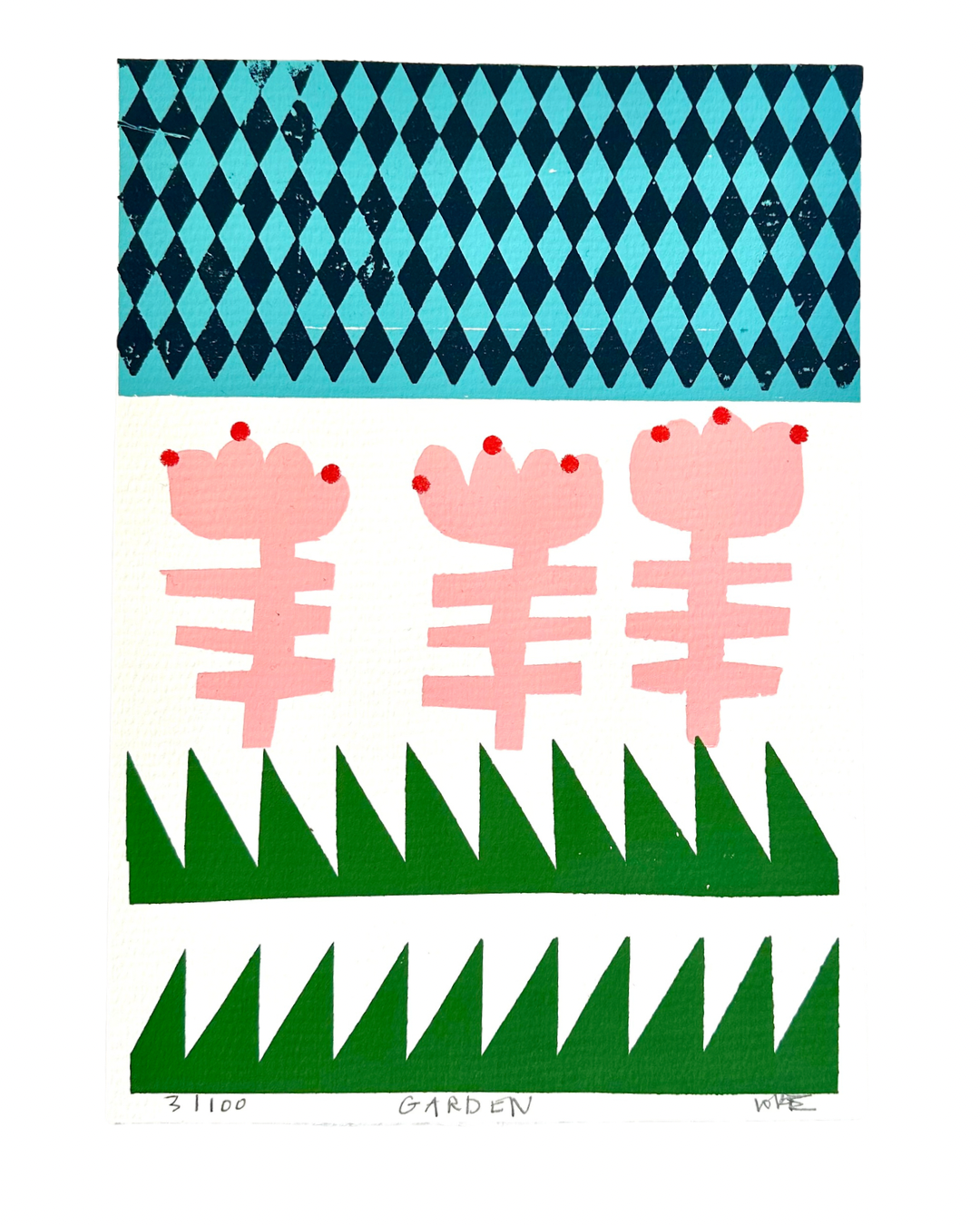 A4 Art Print Garden