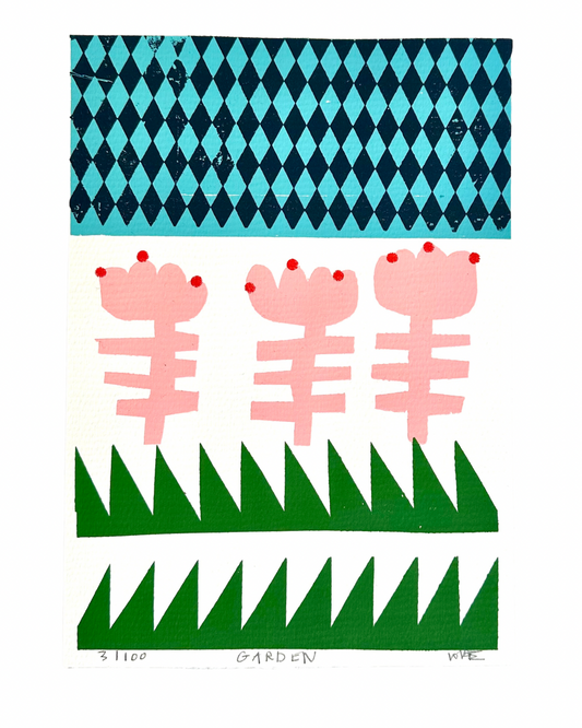 A4 Art Print Garden