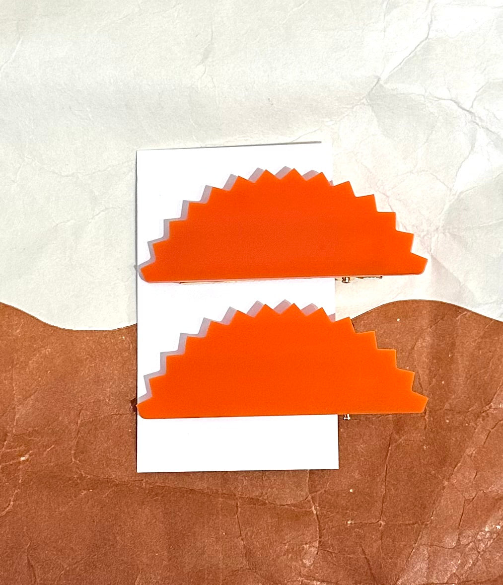 Hair Clip Set Sunset
