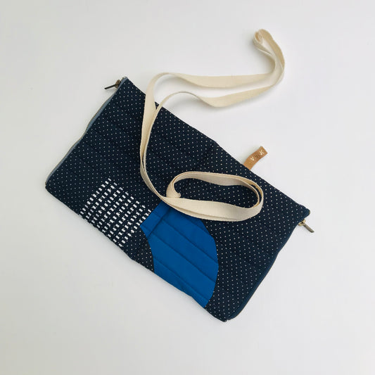 Quilted Purse Twin Zip