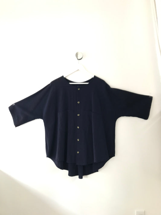 Linen Art Smock Shirt