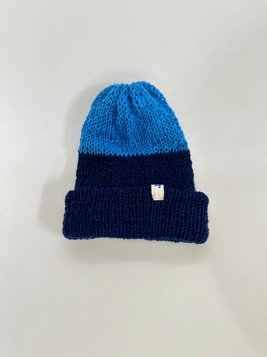 Wool Beanie Sky Tide