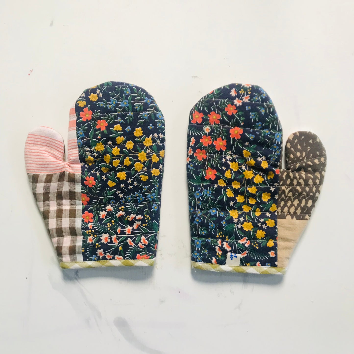 Quilted Oven Mitts #2