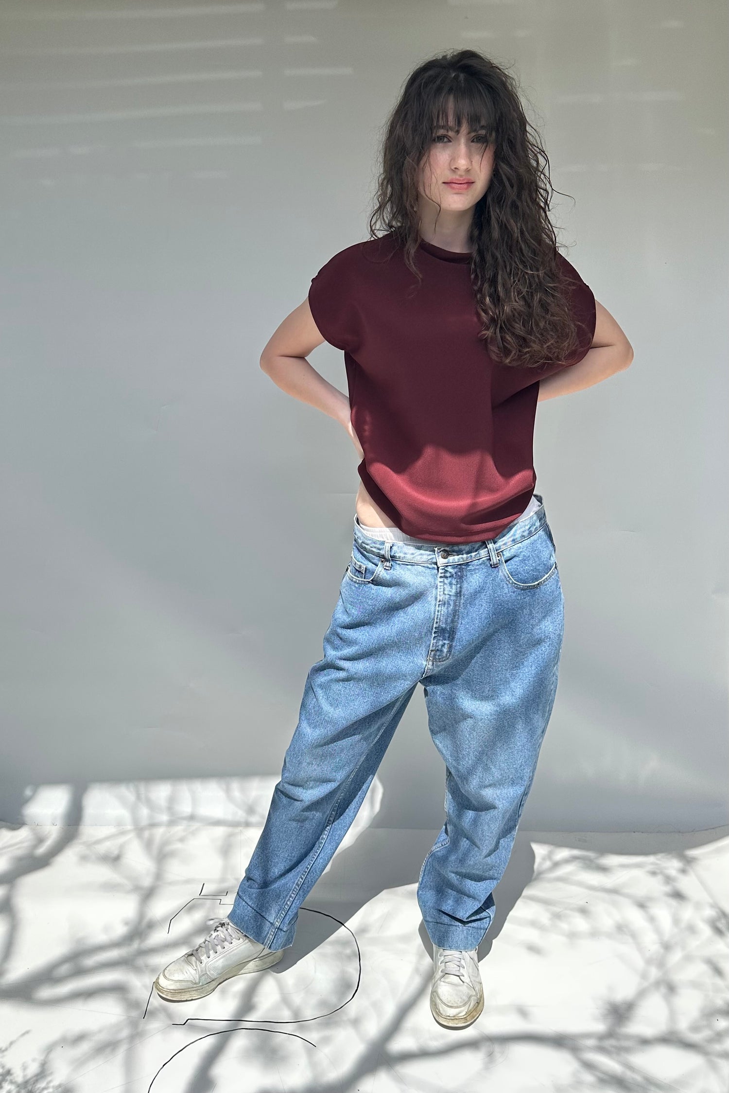 Maroon Sly Studio t-shirt