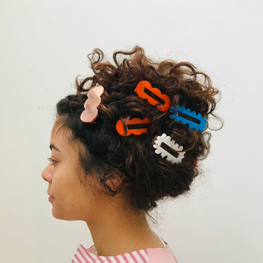 HAIR CLIPS SQUIGGLE SET