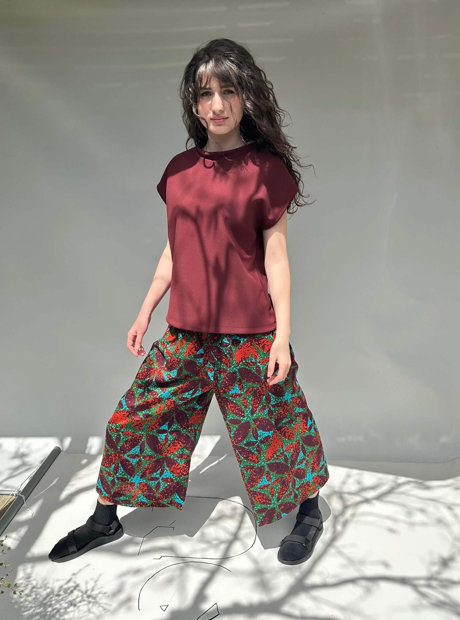 Sly studio t-shirt maroon