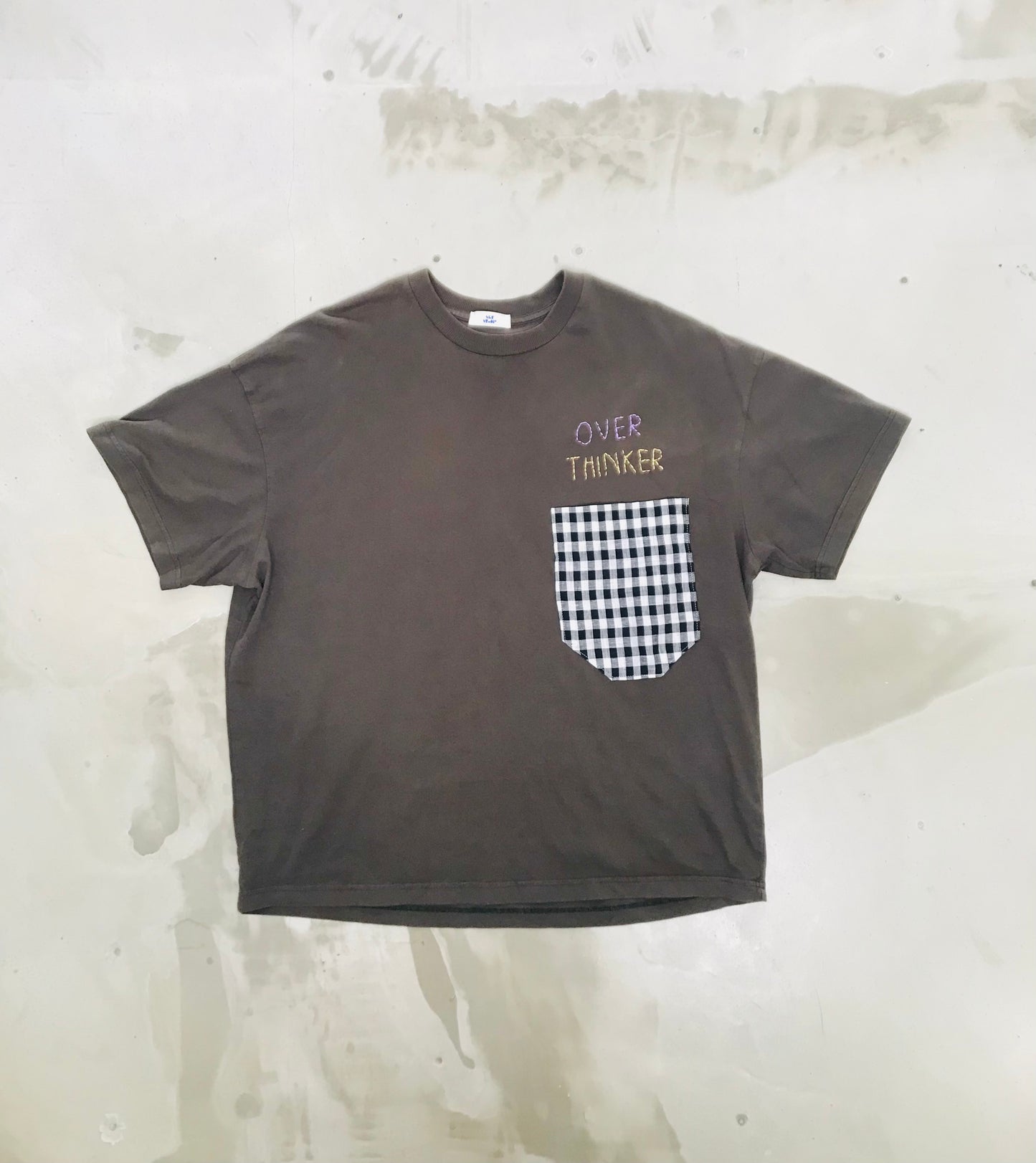 Upcycled-overthinker-tshirt