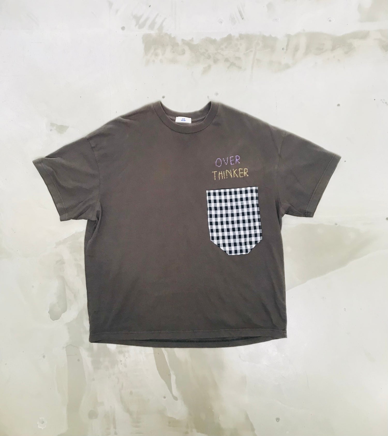 Upcycled-overthinker-tshirt