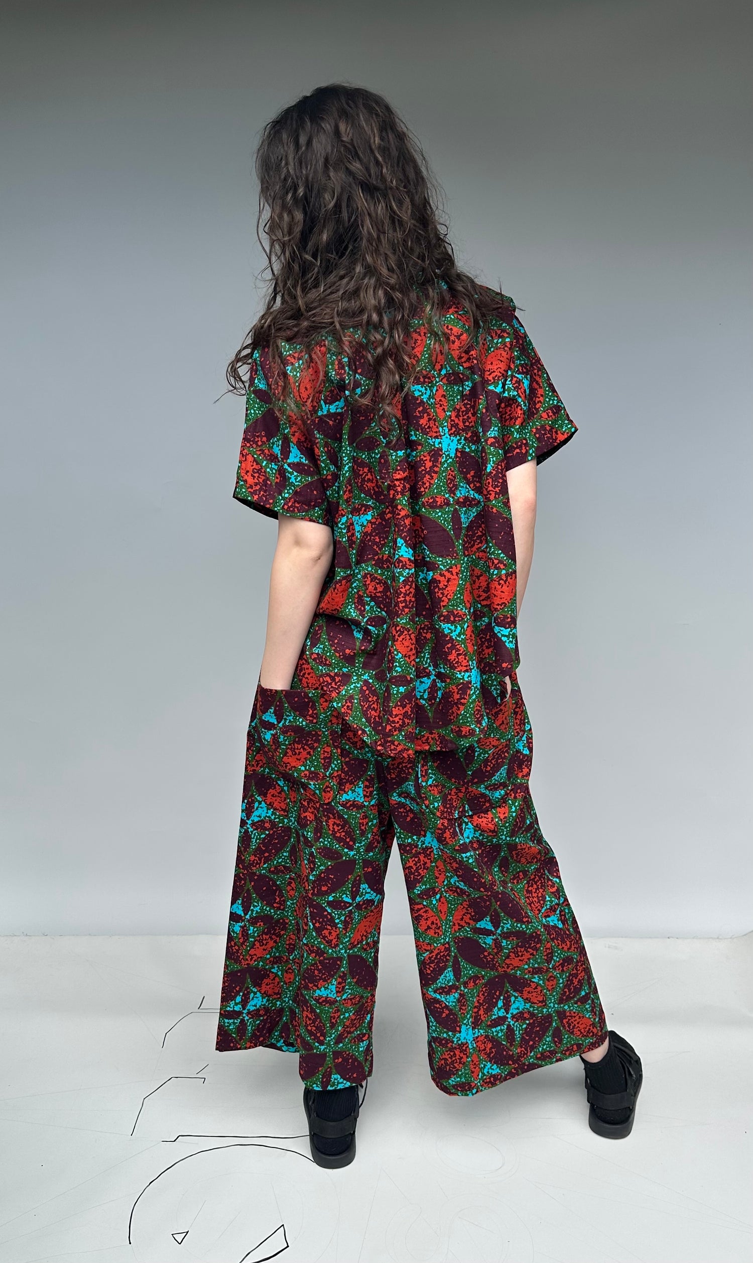 Wide-leg trousers SEAGARDEN 