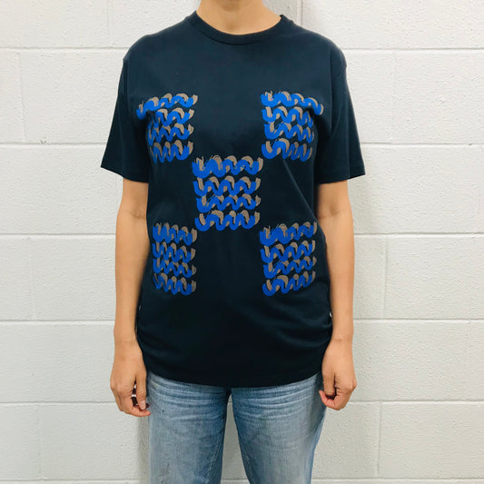 screenprinted-t-shirt-navy-waves